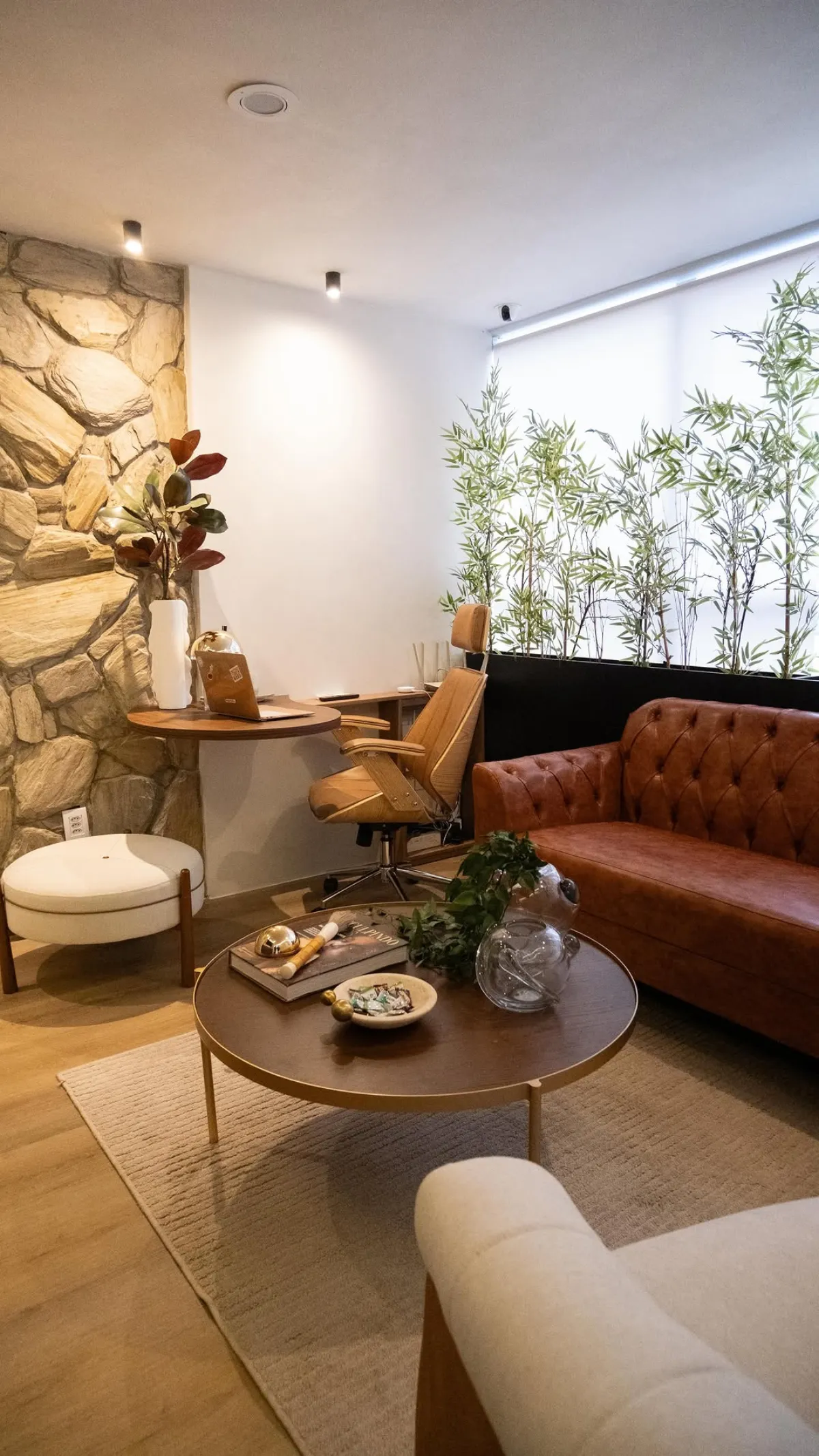 Recepção da Asian Beauty Clinic em Belém